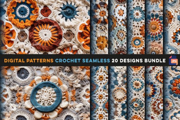 Digital Patterns Crochet Seamless