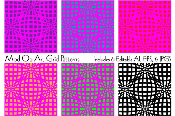 Exploring the World of Mod Op Art Grid Patterns: A Creative Tool for Designers and Entrepreneurs