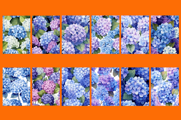 Hydrangeas Patterns