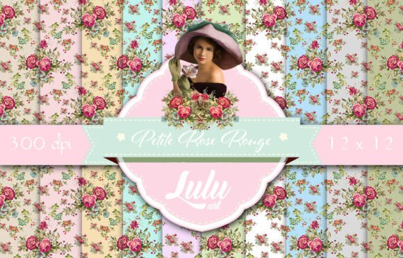 Petite Rose Rouge Patterns