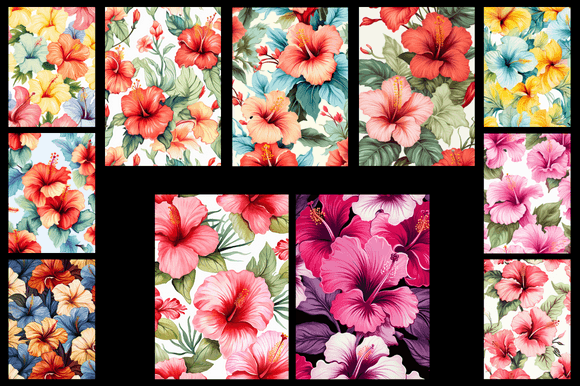 Strategic Use of Hibiscus Patterns for Creative and Operational Excellence