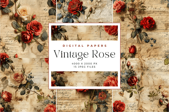 Vintage Rose Seamless Patterns: A Strategic Tool for Creative Projects